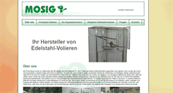 Desktop Screenshot of mosig-ohg.de